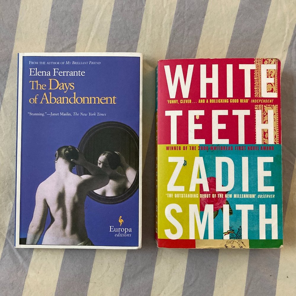 SOLD OUT - 2 books - Elena Ferrante + Zadie Smith